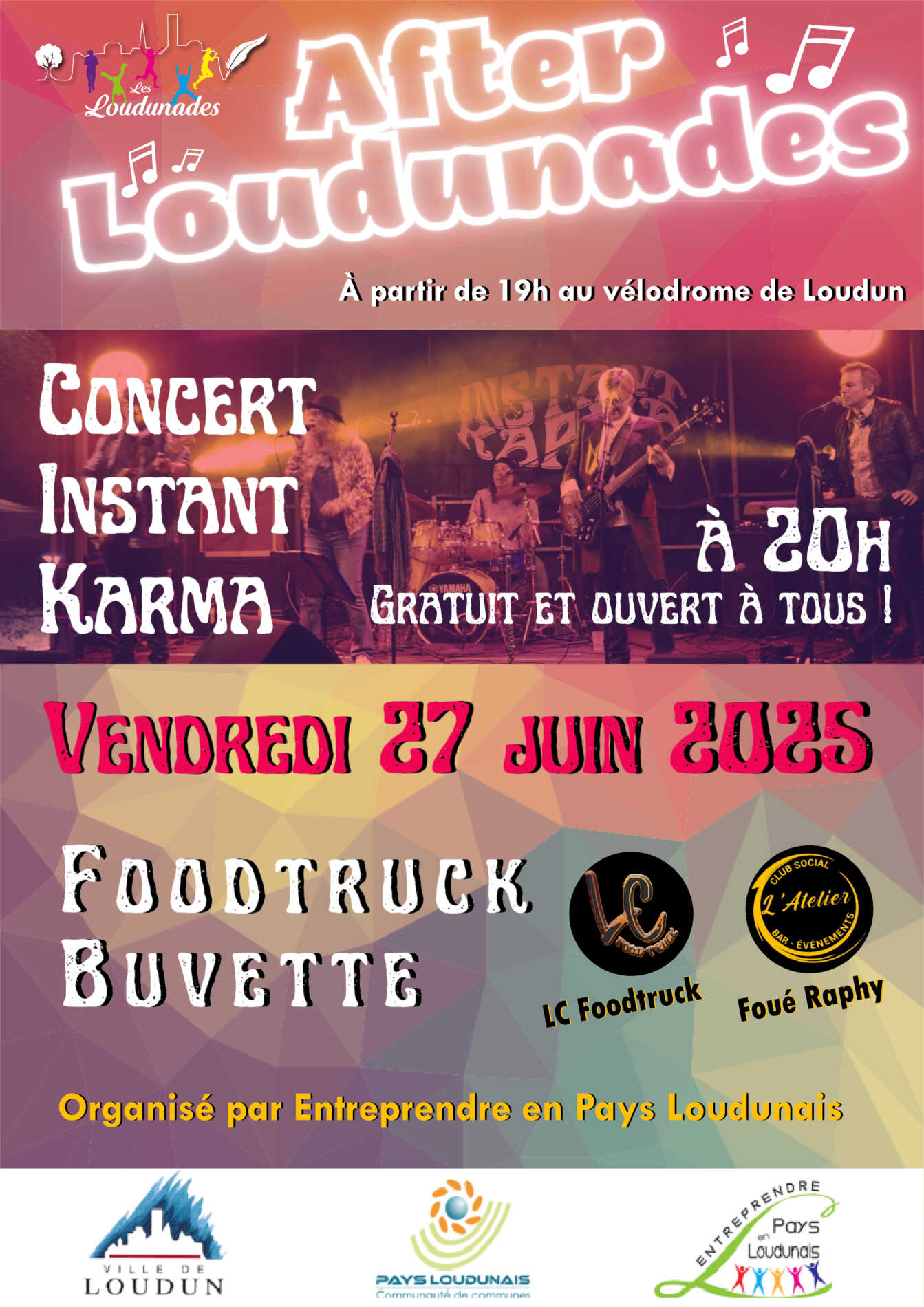 Lire la suite à propos de l’article Loudunades, le vendredi 27 juin à 20h
